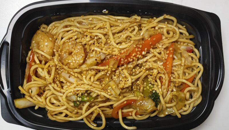 Köri Soslu Tavuk Noodle
